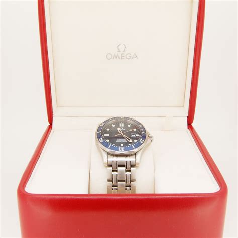 omega seamaster watch box for sale|Omega Seamaster refurbished.